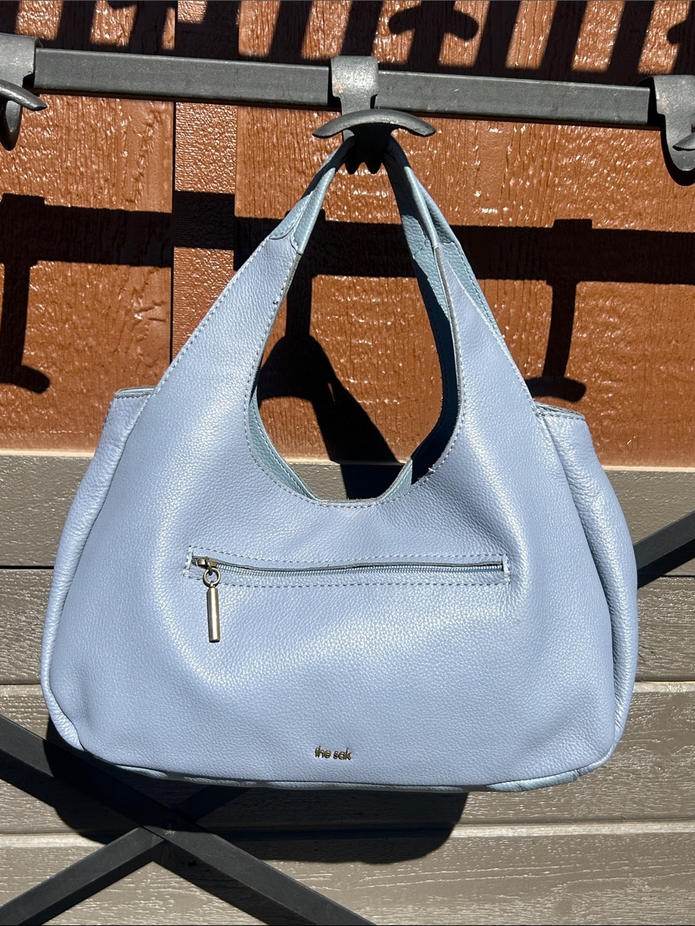 The Sak Rylan Powder Blue
Leather Satchel